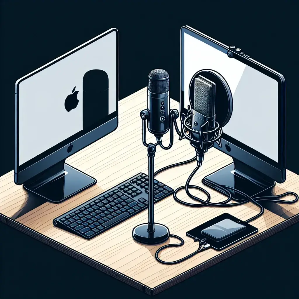 How to Connect a Microphone to a Mac or Windows Computer - Navigating ...
