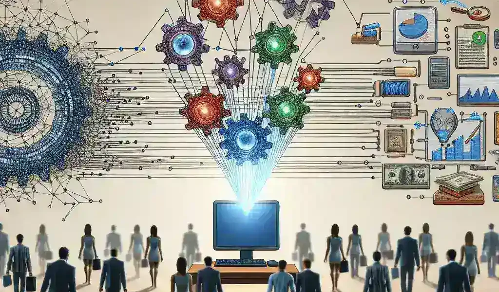 "Data scraping for affiliate marketing: Visual representation of data extraction tools and strategies for enhancing revenue in online marketing."