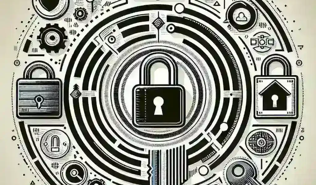 "Diagram illustrating API key rotation process for enhanced security in software applications"