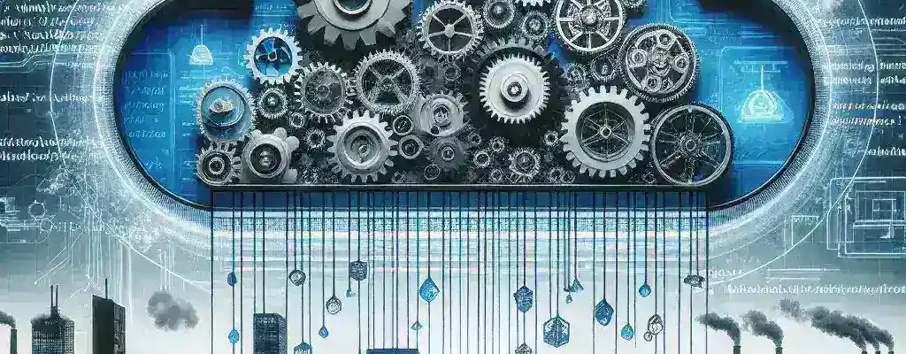 "Open-source cloud workflow engine interface displaying automated business processes, illustrating the transformative impact of technology on business process automation in the digital era."